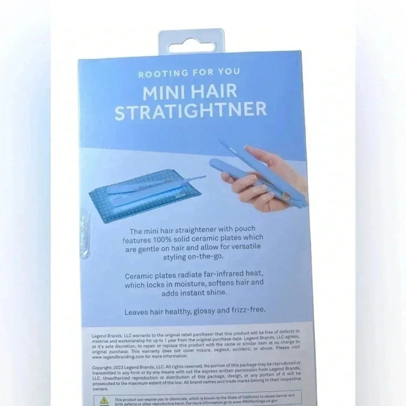 BLISS ROOTING FOR YOU MINI HAIR
STRATIGHTNER - Picture 4 of 5